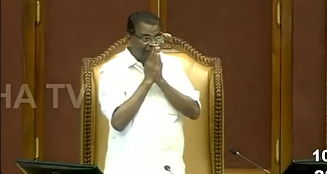 Thiruvanchoor Radhakrishnan elected as Keralam Assembly Speaker